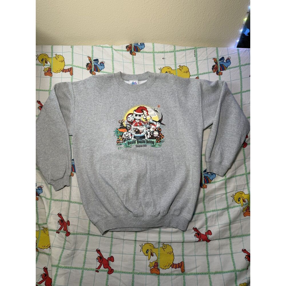 Vintage 2003 Disneyland Haunted Mansion Holiday Jack Skellington RARE size Large